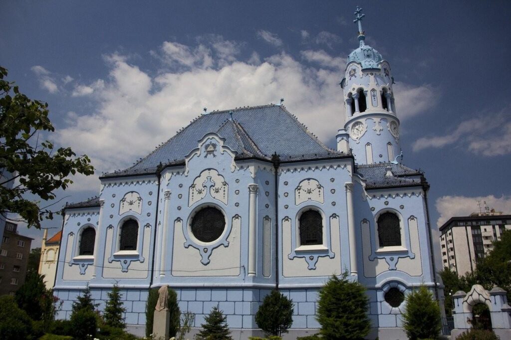 Blue Church Church of St.Elizabeth