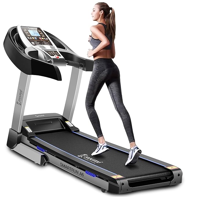 Cockatoo Smart-Run A6 6HP Peak Auto Incline DC Motorized Treadmill