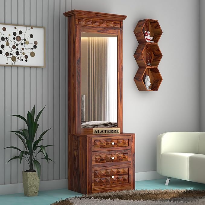DYNAMIZE ART Wood Dressing Table