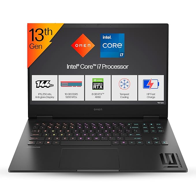 HP OMEN Gaming, 13th Gen Intel Core i7-13620H Gaming Laptop