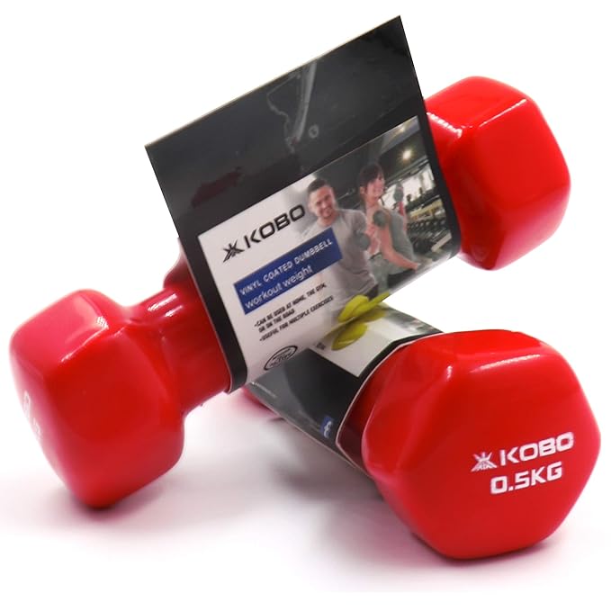 Kobo Vinyl Coated Iron Integrated Dumbbells