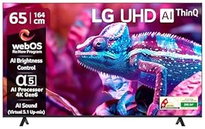 LG UR75 Series 4K Ultra HD Smart LED TV 65UR75006LC