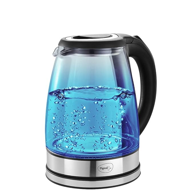 Pigeon by Stovekraft Crystal Glass Electric Kettle