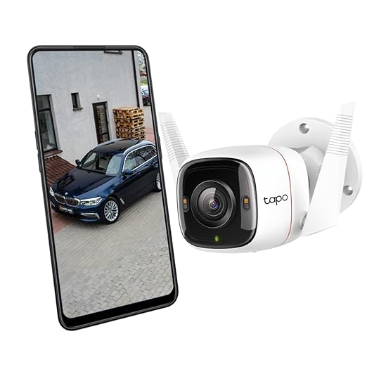 Tapo TP-Link Outdoor CCTV Security Wi-Fi Smart Camera