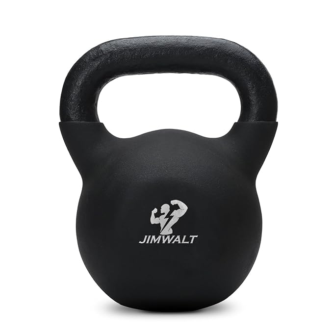 The Indian Made JIMWALT Premium Half Coated Neoprene Kettlebell