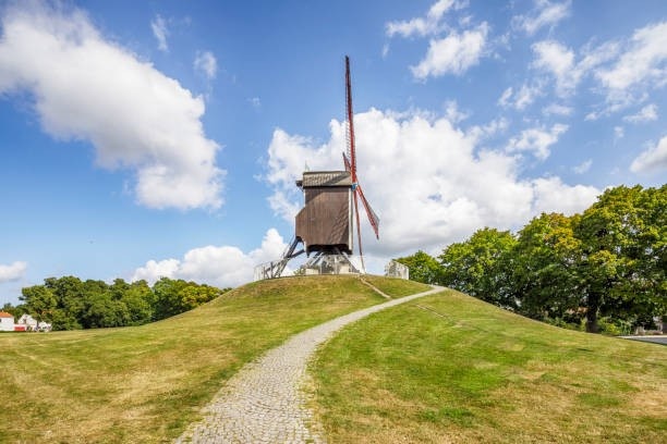 Windmills on the City Ramparts