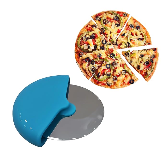 Wishome Pizza Cutter Rolling Wheel Pizza Cutter