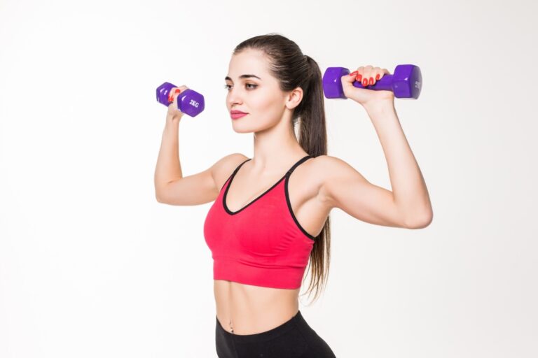 women dumbbell cover pic
