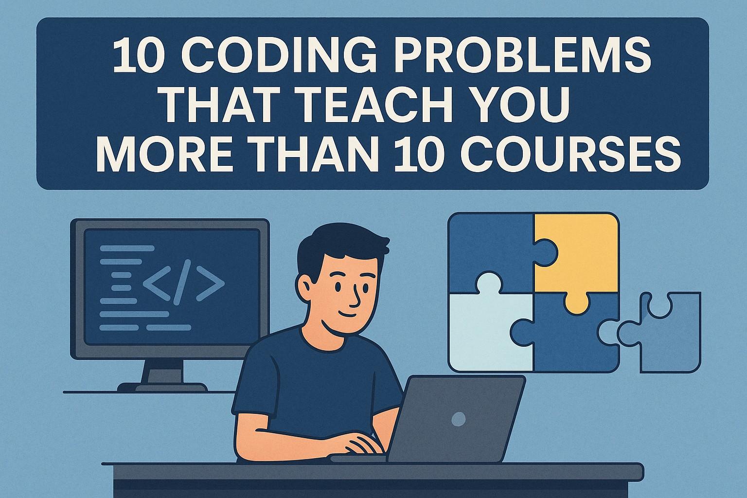 10 Coding Problems That Teach You More Than 10 Courses