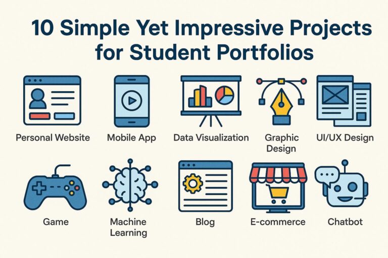 10 Simple Yet Impressive Projects for Student Portfolios