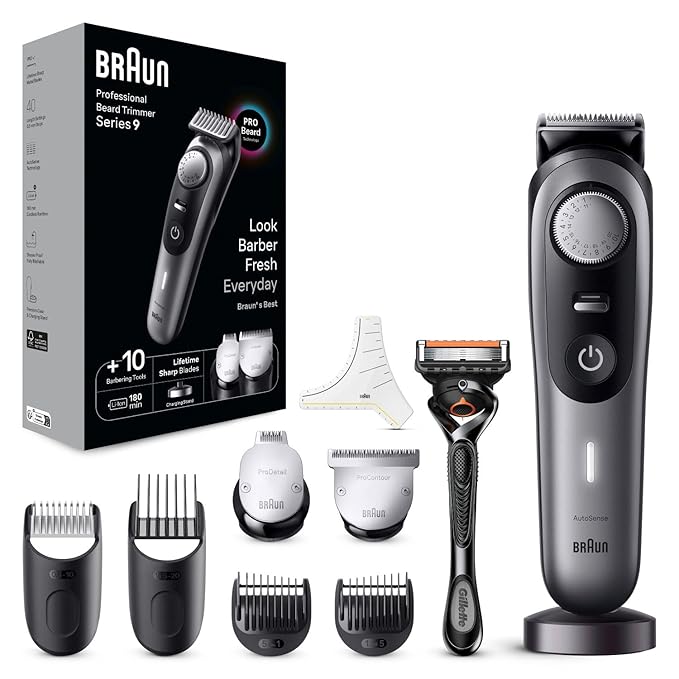 Braun All in One Trimmer for Men BT9420 From Gillette