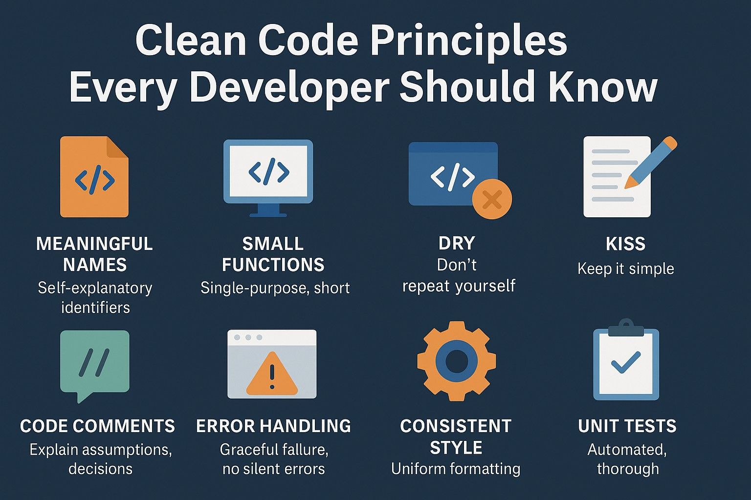 Clean Code Principles Every Developer Should Know