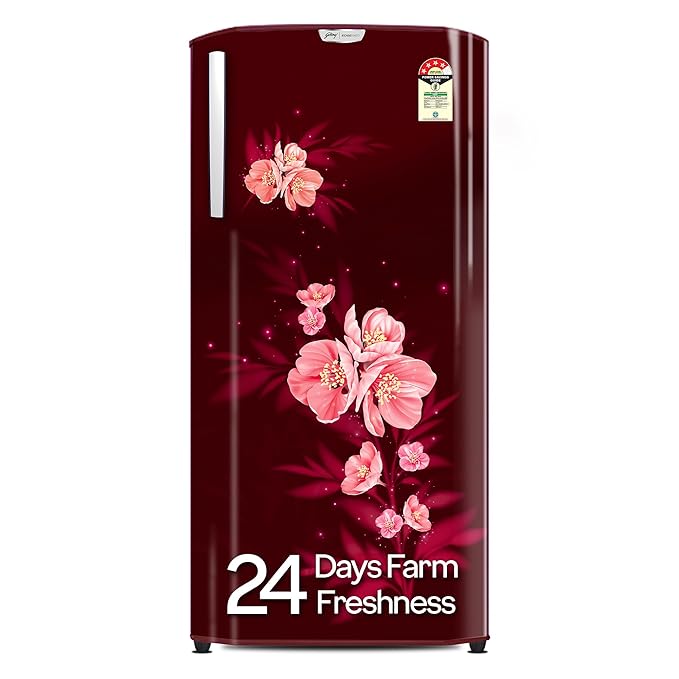 Godrej 180 L 4 Star Turbo Cooling Technology, 24 Days Farm Freshness Direct Cool Single Door Refrigerator