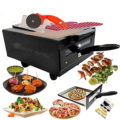 HOTBERG 2000W Steel Electric Tandoor and Barbeque Grill