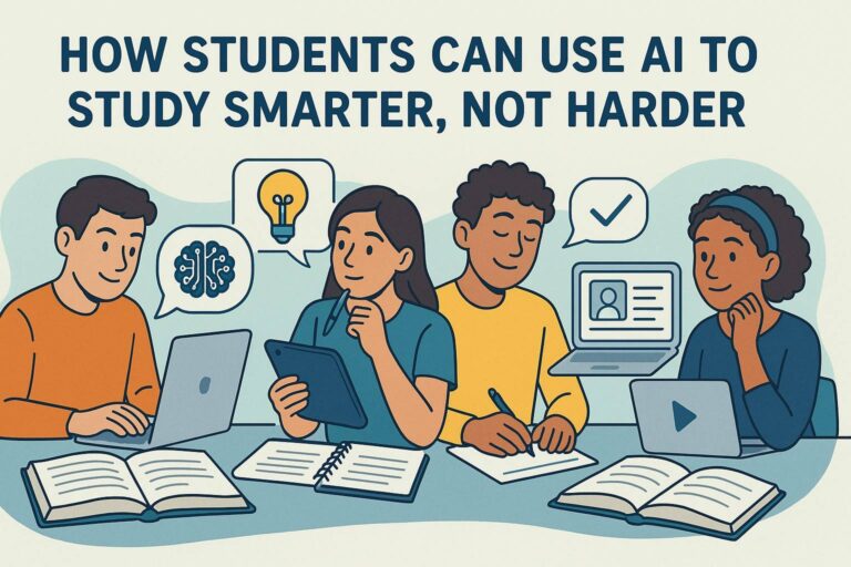 How Students Can Use AI to Study Smarter, Not Harder