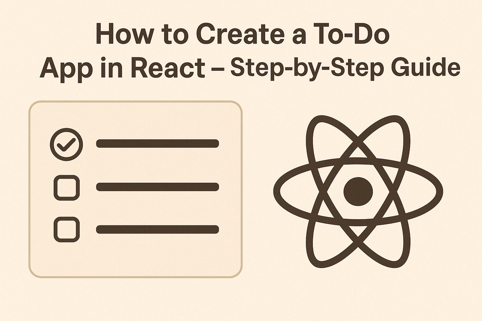 How to Create a To-Do App in React – Step-by-Step Guide