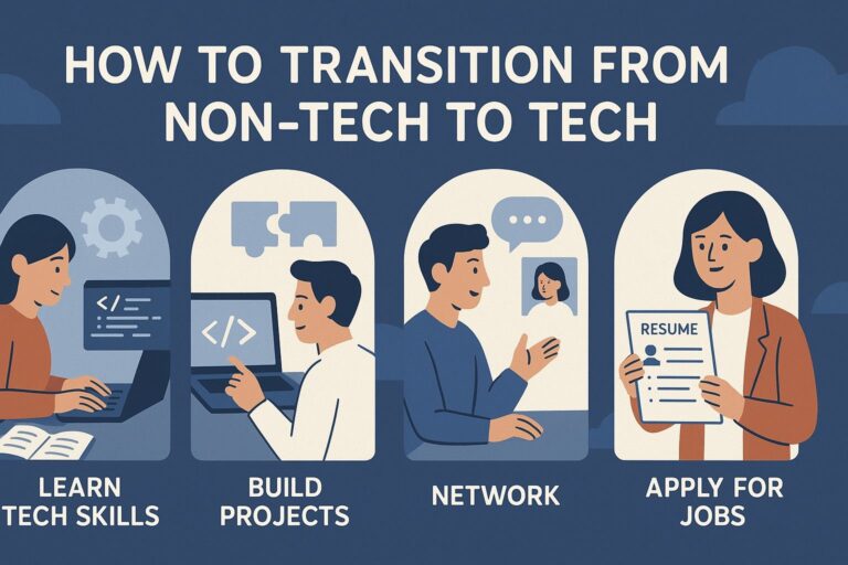 How to Transition from a Non-Tech to a Tech Career A Step-by-Step Guide