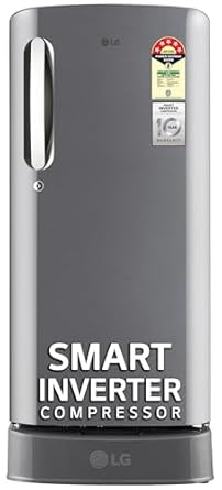 LG 185 L, 5 Star, Smart Inverter Compressor, Direct-Cool Single Door Refrigerator