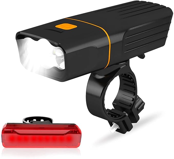 Linist USB Rechargeable 400 Lumen Ultra Bright Bicycle Light