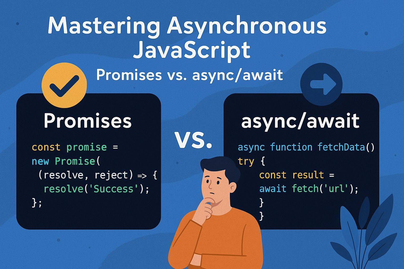 Mastering Asynchronous JavaScript Promises vs. asyncawait