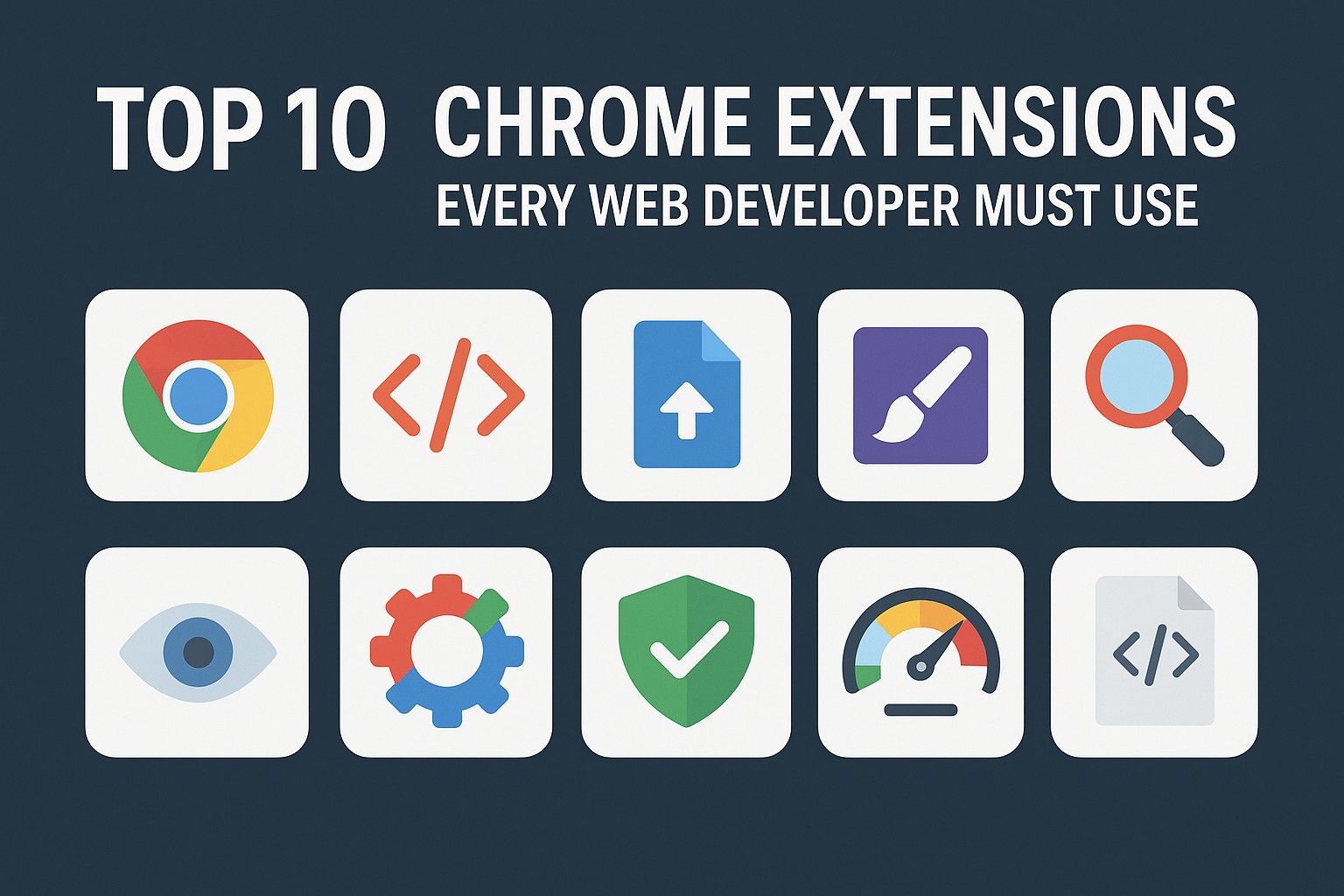 Top 10 Chrome Extensions Every Web Developer Must Use