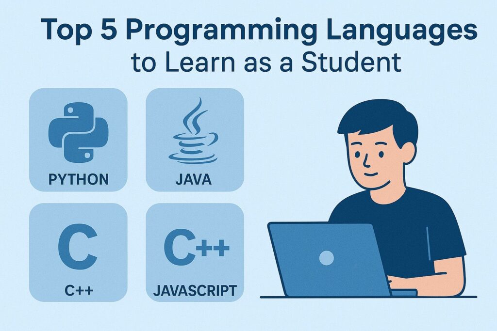 Top 5 Programming Languages to Learn as a Student