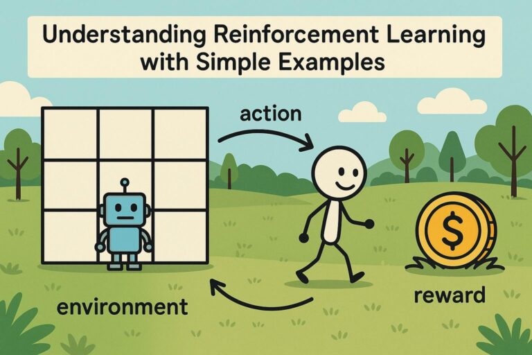 Understanding Reinforcement Learning with Simple Examples