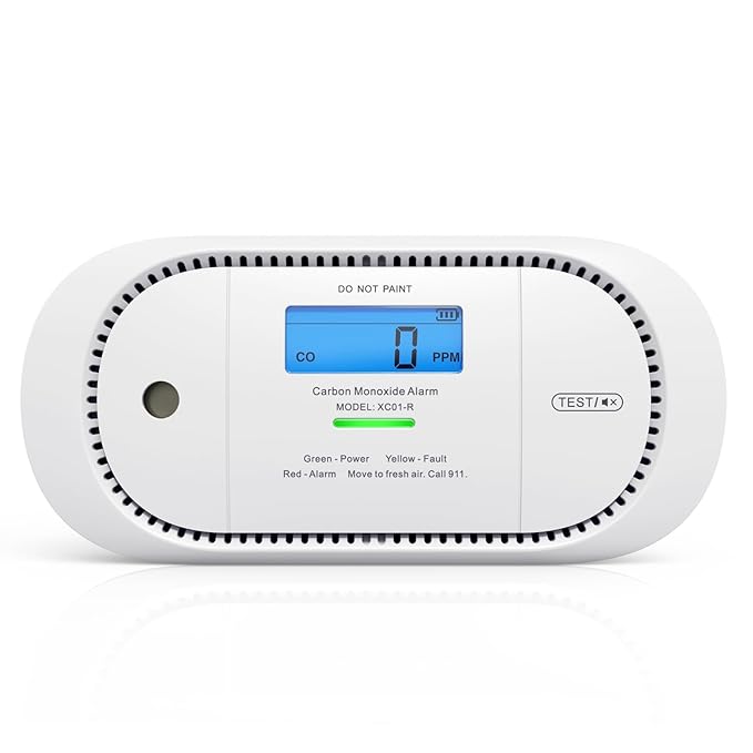 X-Sense Carbon Monoxide Detector Alarm